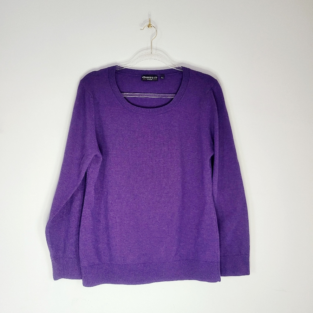 Wool sweater crew neck bulgarian wool - Picture 1 of 8